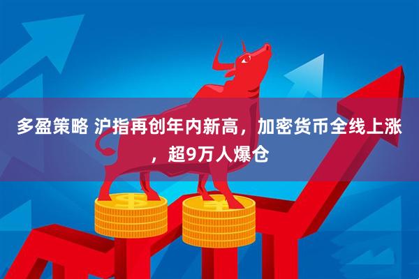 多盈策略 沪指再创年内新高，加密货币全线上涨，超9万人爆仓