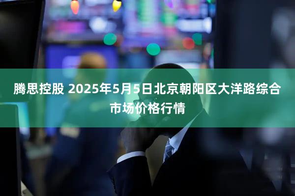 腾思控股 2025年5月5日北京朝阳区大洋路综合市场价格行情